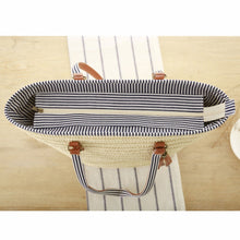 Load image into Gallery viewer, Summer Style Straw Tassel Tote Bag