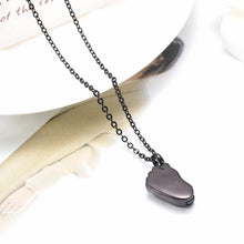 Load image into Gallery viewer, Baby Foot Cremation Urn Necklace