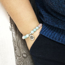 Load image into Gallery viewer, Rose Quartz Love &amp; Luck Bracelet