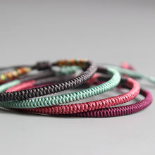Load image into Gallery viewer, Multi Colors Buddhist Bracelets - Happiness