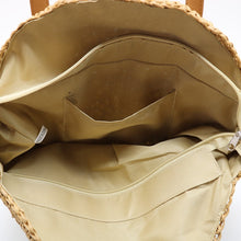 Load image into Gallery viewer, Straw Beach Tote Bag