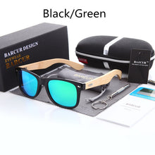 Load image into Gallery viewer, Polarized Bamboo Sunglasses