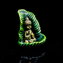 Load image into Gallery viewer, Antique Buddha Statue Incense Burner