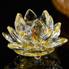 Load image into Gallery viewer, Fengshui Crystal Lotus Flower