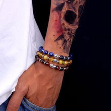Load image into Gallery viewer, Buddhist Blue Tiger Eye Bracelet | Balance