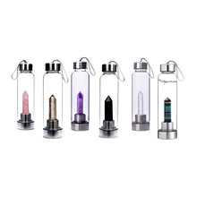 Load image into Gallery viewer, Crystal Infused Water Bottle