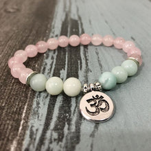 Load image into Gallery viewer, Rose Quartz Love &amp; Luck Bracelet