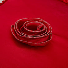 Load image into Gallery viewer, Tache Satin Ruffle Victorian Glam Romantic Red Rose Euro Sham (HY4174)