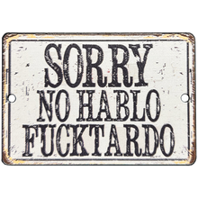 Load image into Gallery viewer, LL-002 Border Patrol Agent Honor First Sorry No Hablo Fucktardo Challenge Coin