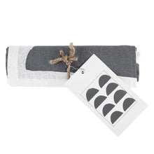 Load image into Gallery viewer, Half Circle Tea Towel | Cotton Dish Kitchen Towel | 18&quot; x 28&quot;