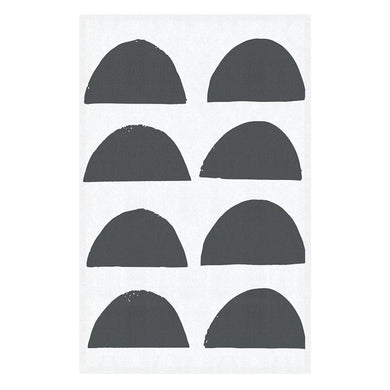 Half Circle Tea Towel | Cotton Dish Kitchen Towel | 18