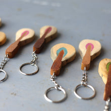 Load image into Gallery viewer, Reclaimed Piano Hammer Keychains