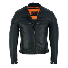 Load image into Gallery viewer, Men's Tall Sporty Scooter Jacket – Naked Cowhide