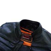 Load image into Gallery viewer, Men's Tall Sporty Scooter Jacket – Naked Cowhide