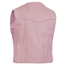 Load image into Gallery viewer, Petal Prowler Kid’s Leather Vest