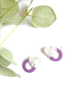 Load image into Gallery viewer, Heart on hoops