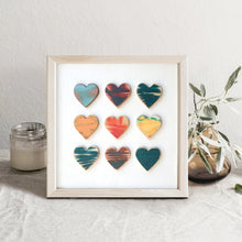 Load image into Gallery viewer, Heart Grid Art Prints