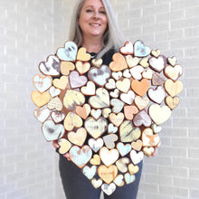 Load image into Gallery viewer, Heart of Hearts Wood Art