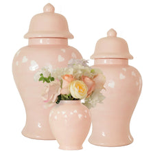 Load image into Gallery viewer, &quot;Love is in the Air&quot; Ginger Jars in Blush