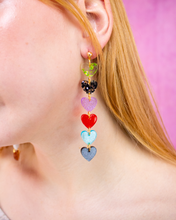 Load image into Gallery viewer, 12 Eras, 12 Colors - Taylor Swift Dangle Earrings