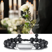 Load image into Gallery viewer, Lava Stone Bracelet For Ashes