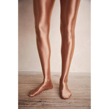 Load image into Gallery viewer, High Heel Jungle Liquid Mercury Tights in Tan or Black [Sizes SM-ML]