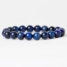 Load image into Gallery viewer, Willpower Blue Tiger Eye Bracelet