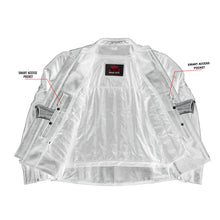 Load image into Gallery viewer, Tarmac Mens Leather Motorcycle Jacket