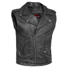 Load image into Gallery viewer, Cruze Motorcycle Leather Vest