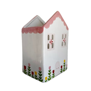 Tulip Fever Scalloped House Vase/Container