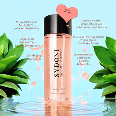 HYDRATING TONER with ARCTIC BIRCH BARK EXTRACT 4.06 FL. OZ.