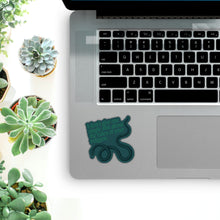 Load image into Gallery viewer, I Don't Give One Single Shit Glossy Die Cut Vinyl Sticker 3in x 2.9in