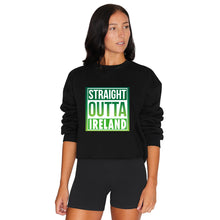 Load image into Gallery viewer, Ireland Black Crewneck