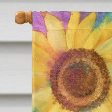 Load image into Gallery viewer, Sunflowers and Purple Flag Canvas House Size IBD0247CHF