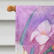 Load image into Gallery viewer, Freesias Flag Canvas House Size IBD0249CHF