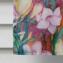 Load image into Gallery viewer, Freesias Flag Canvas House Size IBD0249CHF