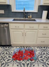 Load image into Gallery viewer, Gladioli Machine Washable Memory Foam Mat IBD0250RUG