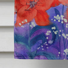 Load image into Gallery viewer, Lillies Flag Canvas House Size IBD0257CHF
