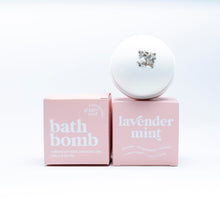 Load image into Gallery viewer, LAVENDER MINT • 100% BOTANICAL BATH BOMB •