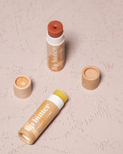 Load image into Gallery viewer, lip butter • rose bergamot • botanically tinted • moisture rich &amp; glossy enhanced with olive squalane