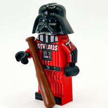 Load image into Gallery viewer, B3 Customs® May 4th Exclusive Baseball Darth Vader Minifig made using LEGO parts