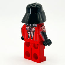 Load image into Gallery viewer, B3 Customs® May 4th Exclusive Baseball Darth Vader Minifig made using LEGO parts