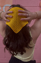 Load image into Gallery viewer, Handmade Crochet Bow Bandana