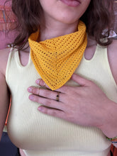 Load image into Gallery viewer, Handmade Crochet Bow Bandana