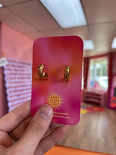 Load image into Gallery viewer, Showgirl Sparkle Hoops