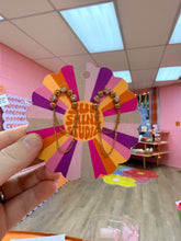 Load image into Gallery viewer, Arch Chain and Gem Earrimgs