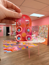 Load image into Gallery viewer, Bright Geometric Beaded Earrings