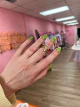 Load image into Gallery viewer, Stacked Sparkle Titanium Ring
