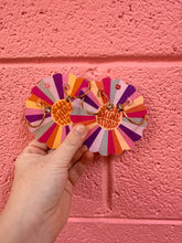 Load image into Gallery viewer, Titanium Statement Gem Hoop