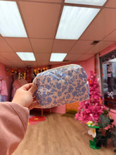 Load image into Gallery viewer, Medium Floral Cosmetic Bags